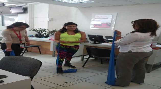 Comité Paritario Zona Aconcagua hizo entrega de bandas elásticas a sus colaboradores