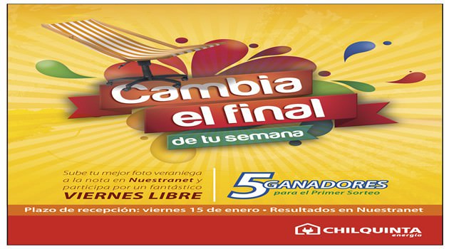 Ganadores Concurso Viernes Libre