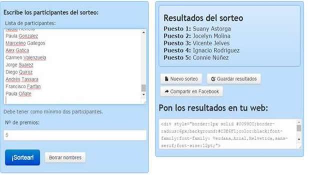 Ganadores Concurso Viernes Libre