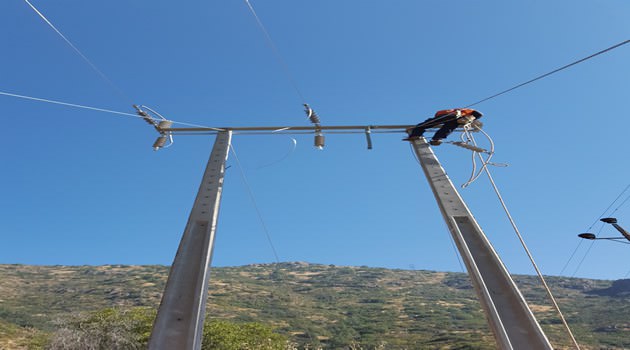 Finaliza proyecto nueva posición línea de transmisión Catemu-Los Angeles.