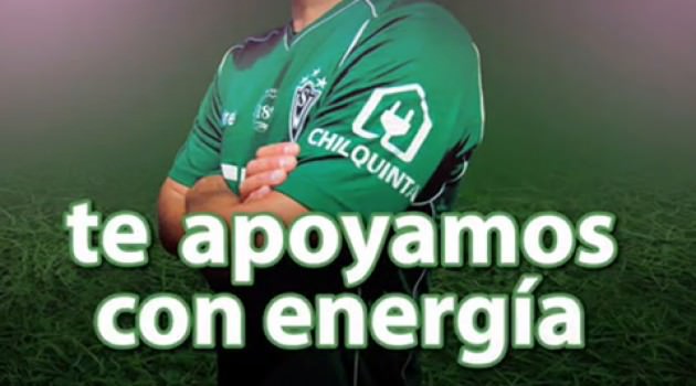 Alienta con energía a Santiago Wanderers