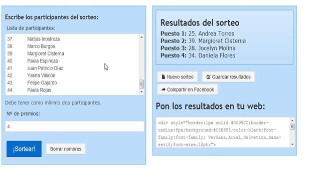 Ganadores Concurso Viernes Entretenido