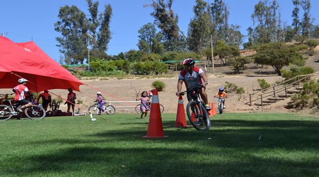 La familia Chilquinta asistió a la primera Clínica de Mountain Bike MTB