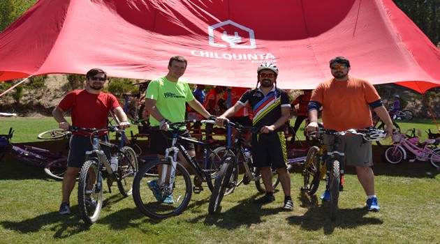 La familia Chilquinta asistió a la primera Clínica de Mountain Bike MTB