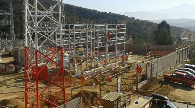Se reanudaron las faenas de la Subestación Peñablanca