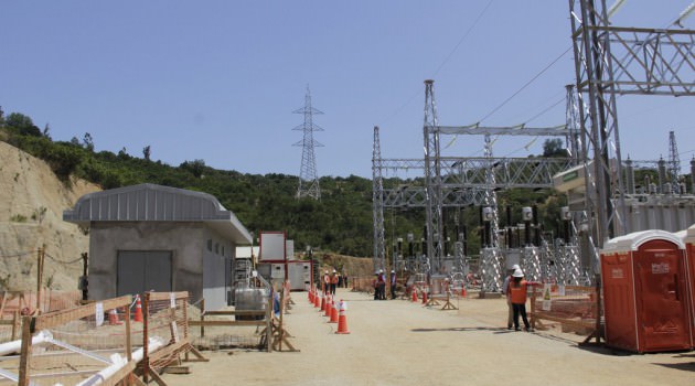 Se reanudaron las faenas de la Subestación Peñablanca