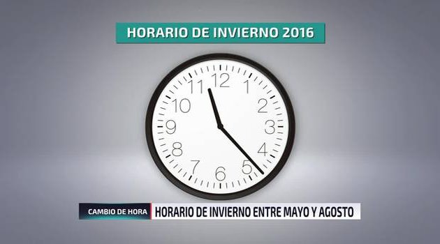 Horario de invierno