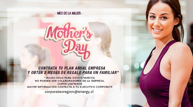 Promoción Gym Energy – Mes de la Mujer
