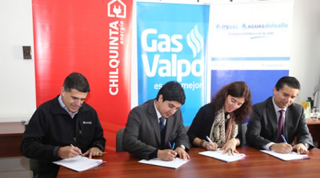 Junto a Gasvalpo y Esval firmamos protocolo de coordinación para optimizar trabajos en la Provincia de Marga Marga