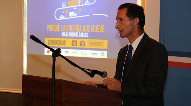 Regiones de Valparaíso, O’Higgins y Maule se unen para prevenir el robo de cables eléctricos