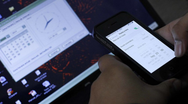 Procedimiento cambio de hora 