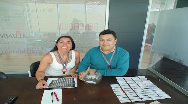 Distribución Mesas Fiesta Aniversario 2016