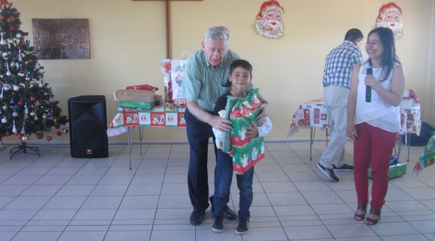 Haciendo niños felices en Navidad