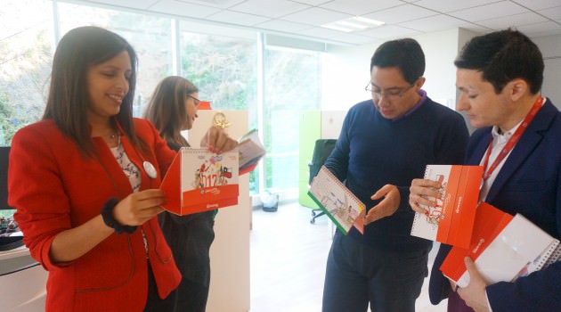 Se realizó la entrega de los calendarios 2017