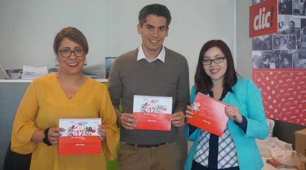 Se realizó la entrega de los calendarios 2017