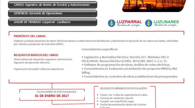 Concurso interno de LuzLinares/LuzParral: 