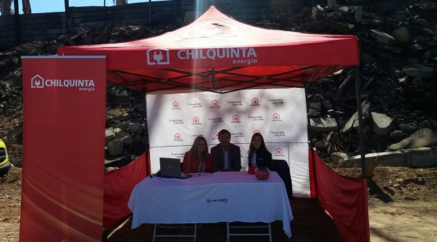 ​Chilquinta junto a sus clientes de Puertas Negras