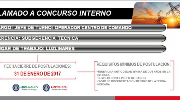 Concurso interno de LuzLinares/LuzParral: 